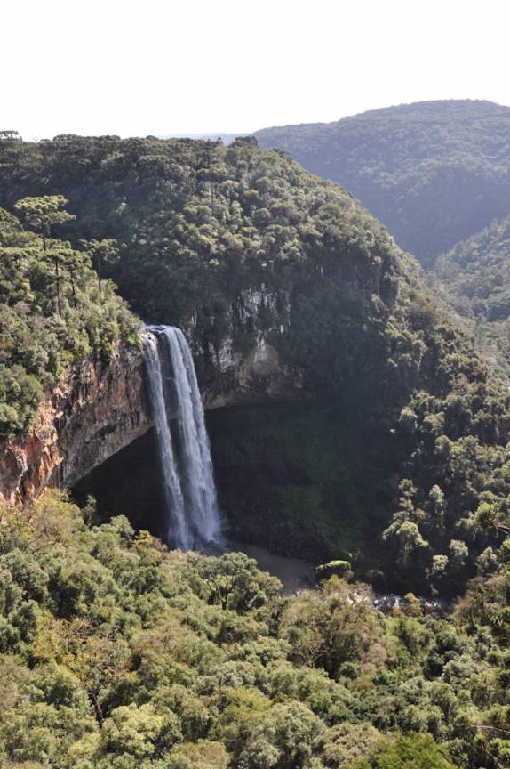 A Cachoeira do Caracol, em Canela - RS